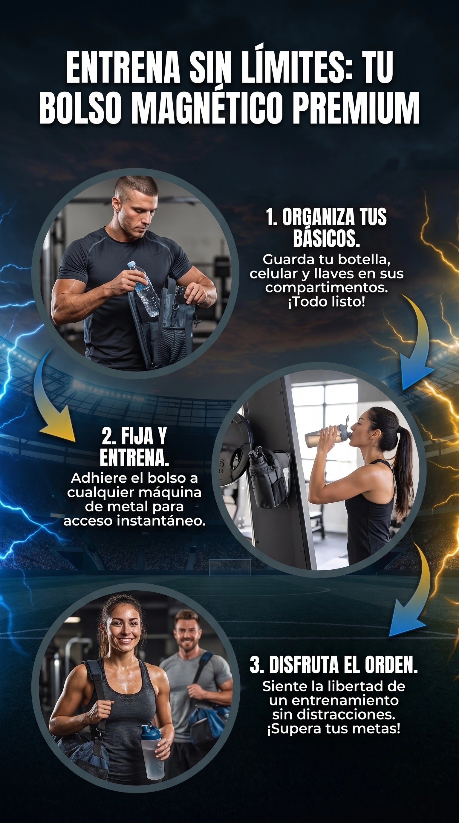 how_to_use - BOLSO MAGNETICO PARA GYM